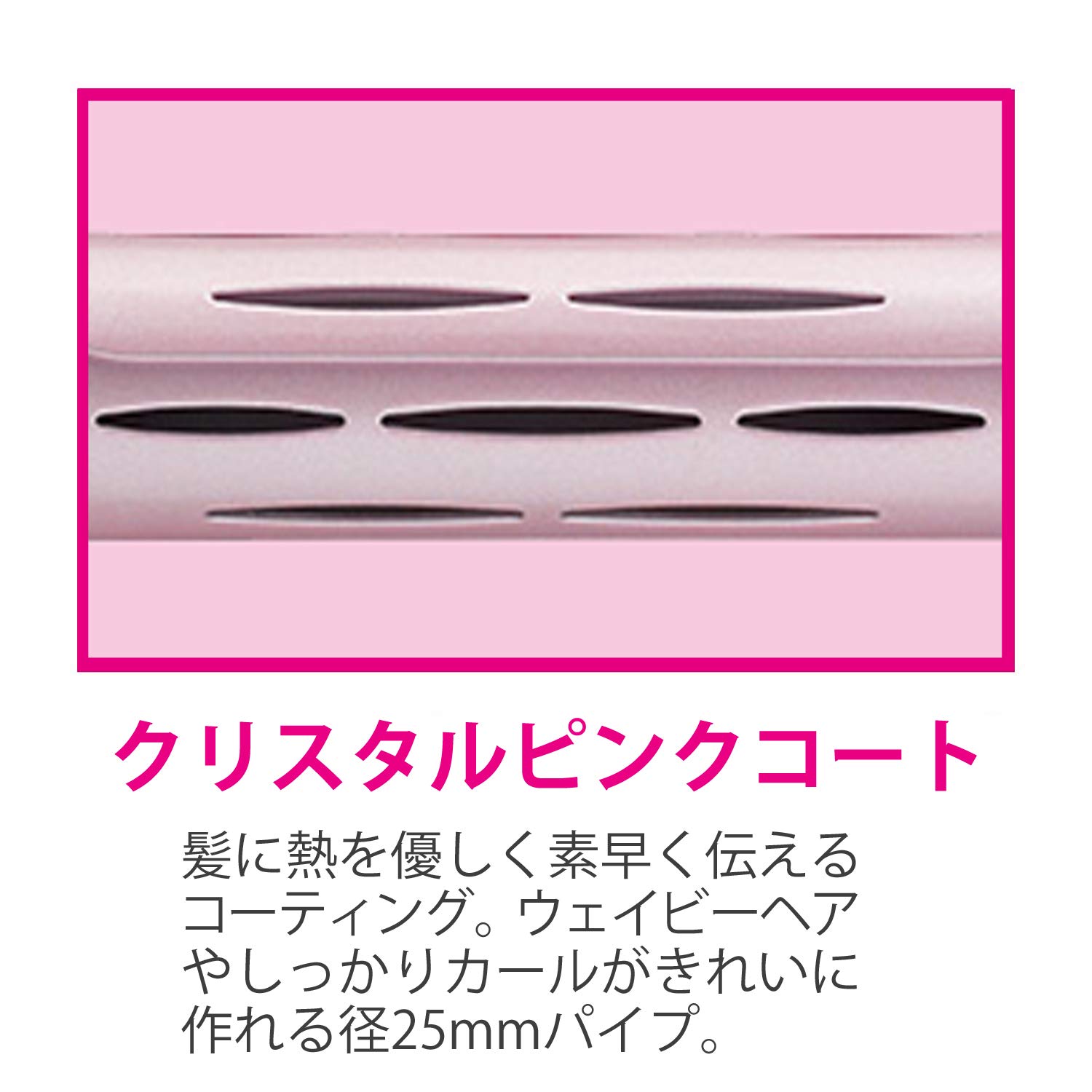 Amazon | ヴィダル サスーン へアイロン ピンクシリーズ ホットエア